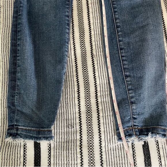 Kut from the Kloth Donna High Rise Ankle Skinny Blue Jeans size 0 Denim Normcore - Picture 15 of 15